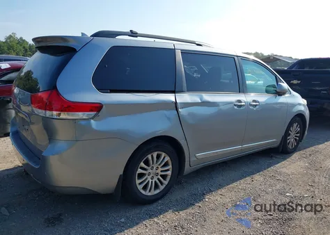 2011 Toyota Sienna Xle V6 из США, поврежденный, VIN 5TDYK3DC6BS116659
